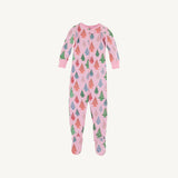 Noelle's Night Night Footed- Party Pink