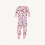 Noelle's Night Night Footed- Party Pink