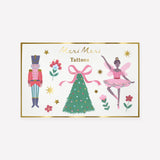 Nutcracker Ballet Temporary Tattoos