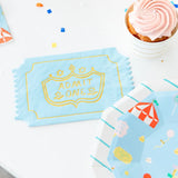 Off to the Fair "Admit One" Napkin