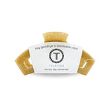 Teleties Open Medium Hair Clip- Gold