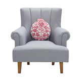 Chinoiserie Shape Ornament Hook Pillow