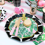Palm Leaves Small Paper Plates