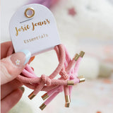 Pandora Pink Hair Ties- Set of 5