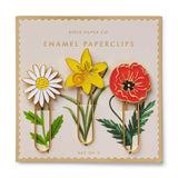 Garden Study Enamel Paper Clip Set
