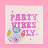 Party Vibes Foil Napkins