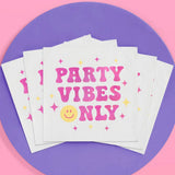 Party Vibes Foil Napkins