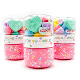Pastel Hearts Grab & Go Dough Jar