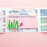 Pastel Pink Bird Bam Cheers Mahjong Line