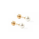 Payton Pearl 5mm Screwback Stud Earrings