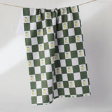 Pear Checker Tea Towel
