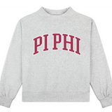 Campus Mock Neck Sweatshirt