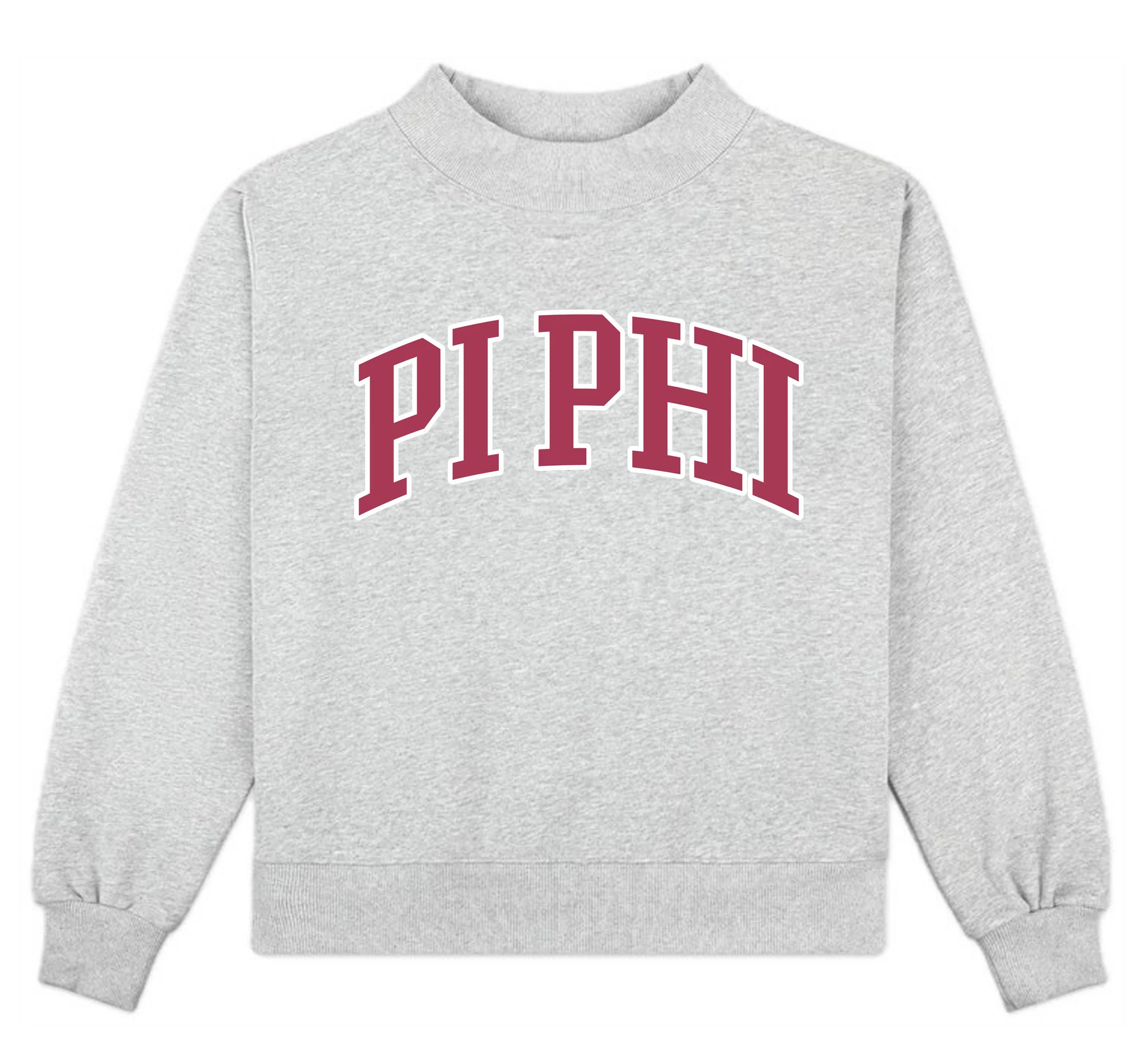 Campus Mock Neck Sweatshirt