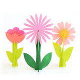 Pink Acrylic Flower Decorations