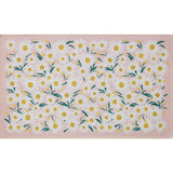 Pink Daisy Terrace Collection Rug 2'3"-3'9"