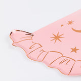 Pink Witch Hat Plates