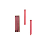 Unscented Package Shaped Taper Candles in Box- Pink/Red