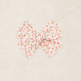 Adventure Bow- Pink Posy Clip Pigtail Set