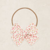 Adventure Bow- Pink Posy Headband