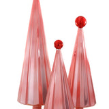 Pleated Tree- Red/Pink