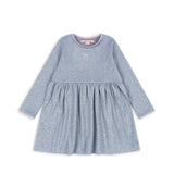 Roll Dress- Purple Impression
