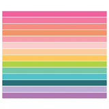 Rainbow Stripe Paper Table Cloth Roll- Wrapping Paper