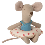 Beach mouse with float, Little sister- Red