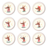 Dear Rudolph Reindeer Paper Plates