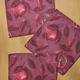 Rich Garnet Dishcloth Set
