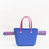 Roll and Go Tote- Dark Periwinkle