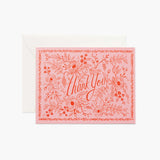 Rose Thank You Card