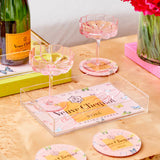 Rose Butterfly Coaster