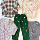Critter Sheffield Pants- Grier Green Santa