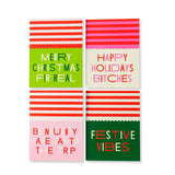 Scallop Stripe Boxed Greeting Cards- Set of 8