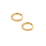 Scarlett Hoop Gold 12mm