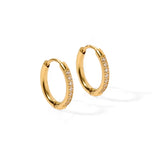 Scarlett Hoop Gold 12mm