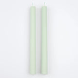 Sea Foam Green Table Candles