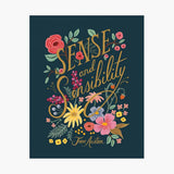 Sense and Sensibility Art Print