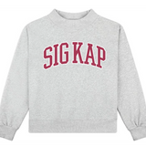 Campus Mock Neck Sweatshirt