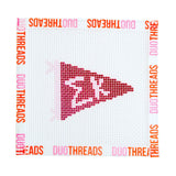 Sorority Pennant Needlepoint Canvas