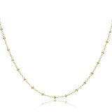 15" Choker Simplicity Chain Gold - Classic 2mm Gold