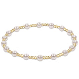 Sincerity Pearl 4mm Sterling Bracelet