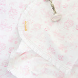 Baby Buggy Blanket- Sir Propeers Sweet Rrival Hampton Hot Pink