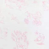 Baby Buggy Blanket- Sir Propeers Sweet Rrival Hampton Hot Pink