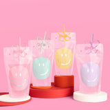 Smiley Drink Pouches