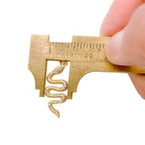 Gold Snake Charm