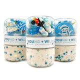 Snowman Grab & Go Dough Jar