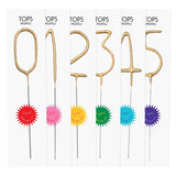 Big Golden Sparkler Wand Number- 4