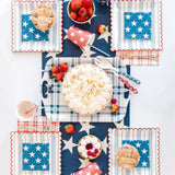 Hampton Navy Star Cocktail Napkins