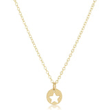 Classic Gold 2MM Star Small Gold Disc